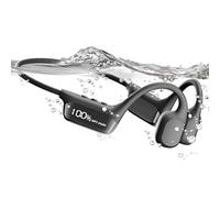 ZVD Casque Conduction Osseuse sans Fil,Casque de Natation IPX8 Étanche Version 5.4,Écouteur Sport Ouvert avec Lecteur Audio Intégré 32G Mémoire pour Natation, Vélo et Course à Pied