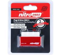 ZVD OBD Fuel Saver 3PC, Eco OBD2 Economy Fuel Saver Tuning Chip, Dispositif D'Économie De Carburant De Voiture, Universel pour La Plupart Des Voitures, Camions, SUV (Rouge)