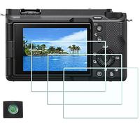ZVE1 A6700 Lot de 3 films de protection d'écran pour appareil photo Sony Alpha 6700 ZV-E1 (accessoires), haute définition 0,3 mm Dureté 9H
