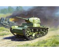 Zvezda 1:100 WWII Tank soviétique T-26