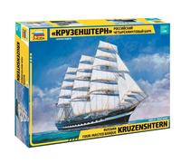 ZVEZDA 1/200 KIT BATEAU KRUSENSTERN SAILING SHIP MODÈLE AUTO STATIQUE