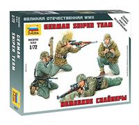 Zvezda 1/72 WWII Groupe de tireurs d'élite Allemand