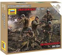 Zvezda 1/72 WWII US Infanterie