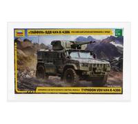 Maquette Voiture Typhoon Vdv 4x4 K-4386 Armored Car With Remote Controled Module