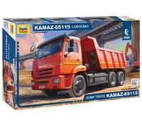 Kamaz-65115 Dump Camion 1:3 5 Plastique Model Kit Zvezda