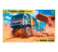 Zvezda Maquette Camion Kamaz-43509 - Échelle 1/35 - Kit ZS3657
