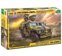 ZVEZDA 3682 1/35 Russian Armored Vehicle Gaz-233014 With At Missile Système "
