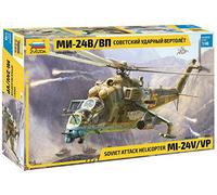Zvezda 4823 Mil Mi-24V/VP(HIND) Combat Helicopter Échelle 1/48 Plastique Modèle Kit Multicolore
