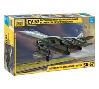 ZVEZDA 4824 MAQUETTE AVION CHASSEUR RUSSE DE CINQUIÈME GÉNÉRATION SU-57 1/48