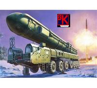Zvezda 5003 " Topol " Russe Balistique Missile Lanceur Kit Plastique 1/72 T4