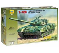 Zvezda Maquette T-72B 1:35 – Kit de modélisme Vert 500783551