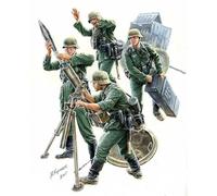 Zvezda Kit de modélisme Mortier allemand 120 mm Modèle 42 avec remorque et équipage 1/35 Multicolore
