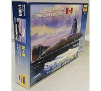 Zvezda 500789035-1:350 K-3 Soviétique Atom Submarine