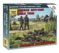Zvezda Modèle à monter 6216 Équipe anti-char allemande Échelle 1/72