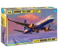 1:144 ZVEZDA Boeing 757-200 Airplane Civil Airliner 1982 Kit ZS7032