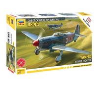 Zvezda Maquette d'avion Yak-9D 1:72 Chasseur soviétique Kit ZS7313