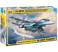 ZVEZDA 7314 1/72 Chasseur De Supériorité Aérienne Russe SU-30SM "Flanker C"