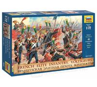 ZVEZDA 8042 FRENCH ELITE INFANTRY VOLTIGEURS ÉCHELLE 1:72