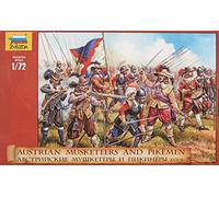Zvezda - 8061 - Maquette - Mousquetaires et Piquiers XVII Siècle - Echelle 1:72