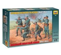 ZVEZDA 8078 peloton d'infanterie allemand 1942-1944 - ÉCHELLE 1:72