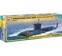 Zvezda 9061 Yuri Dolgorukiy' K535 Russian Nuclear Submarine 1:350 Model Kit