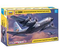 Zvezda Hercules 530007321 1:72 C-130 H - Kit de modélisation, kit en Plastique, à Assembler, réplique détaillée 7321 Multicolore