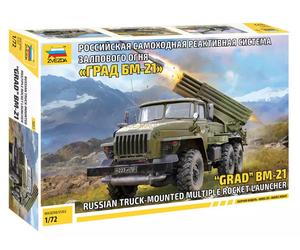 ZVEZDA Lance roquette BM-21 - 1/72 - ZVEZDA 5051