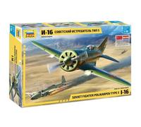 Zvezda - Maquette Avion Polikarpov I-16 Type 5 Soviet Fighter Zvezda4832 1:48 Maquette Char Promo - Ref : 15266-Zvezda Multicolore