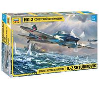 Zvezda Maquette Avion Soviet Attack Aircraft Il-2 Shturmovik