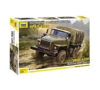Zvezda Kit de modélisme 5050 – 1:72 URAL-4320 Camion de l'armée russe Multicolore