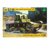 Zvezda - Maquette Char Soviet Light Tank T-26 Mod. 1932 Zvezda3542 1:35 Maquette Char Promo - Ref : 15937-Zvezda Multicolore