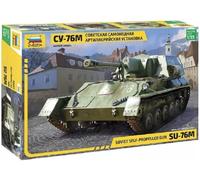 Zvezda Maquette char SU-76M 1:35 – Canon automoteur soviétique 1945 ZS3662