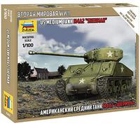 Zvezda Maquette Char : US Medium Tank M4A2