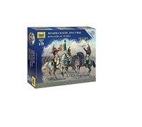 Zvezda Models Groupe de Commandement Dragoon Français - Maquette Guerre Napoléonique (échelle 1/72)