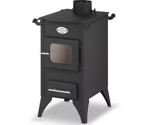 Zvezda Retro Poêle à bois avec plaque chauffante 6 kW