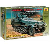 ZVEZDA Véhicule radio Sd.Kfz.251/3 Ausf.B - 1/35 - ZVEZDA 3604