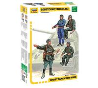 Zvezda - Z3504 - Maquette - Tankistes Soviétiques - Echelle 1:35