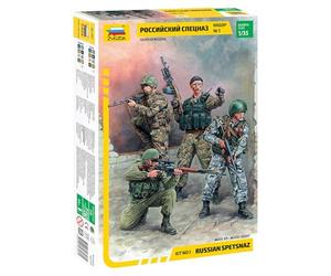 Zvezda - Z3561 - Maquette - Forces Spéciales Russes - Echelle 1:35