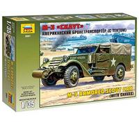 M-3 SCOUT ARMORED CAR (With Canvas) - ZVEZDA 1/35 PLASTIC KIT