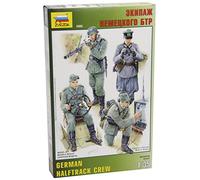 Zvezda - Z3585 - Maquette - Equipage de Halftrack Allemand - Echelle 1:35