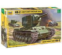 Zvezda Puzzle Pièces Char soviétique KV-2