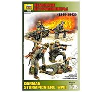 Zvezda - Z3613 - Maquette - Pionniers Allemands - Echelle 1:35