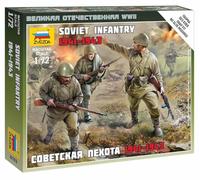 Zvezda Maquette Z6103 Infanterie soviétique 1941 Échelle 1:72