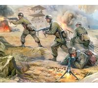 Zvezda - Z6136 - Maquette - Parachutistes Allemands - Echelle 1:72