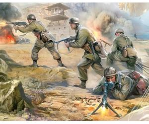 Zvezda - Z6136 - Maquette - Parachutistes Allemands - Echelle 1:72