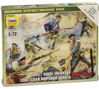 Zvezda Maquette Z6146 — Infanterie navale soviétique — Échelle 1:72