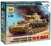 Zvezda Maquette Z6151 Panzer IV Ausf D Échelle 1:100