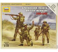 Zvezda - Z6166 - Infanterie Britannique 1939-42