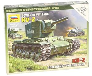 Zvezda - Z6202 - Maquette - Char d'assaut - Char Lourd Soviet KV 2
