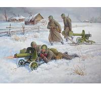 Zvezda - Z6220 - Mitrailleurs Soviétiques - Hiver